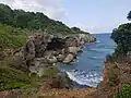 Anse Canot, à l'ouest de l'Anse à Éblain.