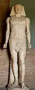 Antinoüs divinisé Osiris. Marbre de Paros. H. 2,41 m. 131/138 EC. Musée grégorien égyptien