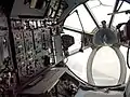 Un poste de navigation digne de celui d'un bombardier de la Seconde Guerre mondiale.