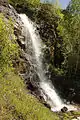 La cascade du Papillon (Pépéroudata)au bord de la route E871