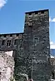 La tour médiévale des Seigneurs de Quart.