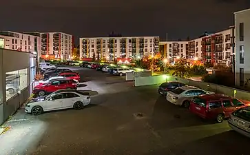Immeubles résidentiels de la rue Leinikkitie.
