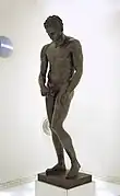 Apoxyomène de Croatie. Copie en bronze, H. 1,92&nbsp;m.IIe ou Ier&nbsp;siècle (?)/ original non identifié, Lysippe ?, . Musée de l'île de Lošinj