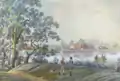 Aquatinta - Dutzendteich (1830?)