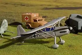 Vue de l'avion.