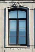 Architecture rococo :rue de la Montagne no 10 à Bruxelles.