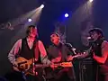 Arcade Fire avec Sarah Neufeld en 2005.