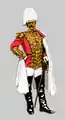 Garde des Archers en service de Cour