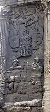Faisceau de carnyx, détail de l'arc d'Orange.