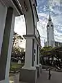 Place Belgrano: Arco del Centenario (Arc du centanaire) et église María Auxiliadora