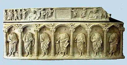 Sarcophage d'Hydra Tertulla (milieu du IVe&nbsp;siècle).