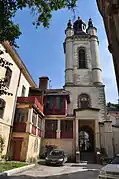 Le beffroi de la cathédrale ;