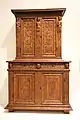 Armoire à deux corps - Deuxième tiers du XVIe&nbsp;siècle.