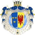 Armoiries du prince Charles-Adolphe (1798).