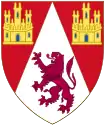Blason de son second époux.