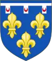 Armoiries de François, comte d’Angoulême.