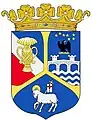 Armoiries du prince Sigvard Bernadotte dans la noblesse Luxembourgeoise.