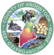 Sceau du comté d'Aroostook (Maine).