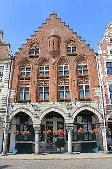 Photo d'un immeuble sur la Grand-Place d'Arras.