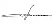 Signature de Arsen AvakovАрсен Аваков
