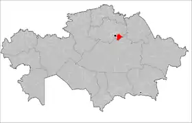 Localisation de District d'Archaly