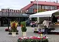 Le centre commercial Årsta centrum.