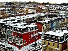 Maisons mitoyennes à Philadelphie