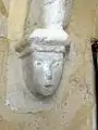 Cul-de-lampe (2e&nbsp;travée).