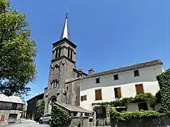 L'église Saint-Saturnin de Caplongue.