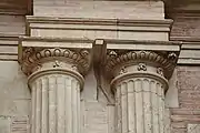 Chapiteaux doriques à l'hôtel d'Assézat.