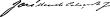 Signature de Mendes Cabeçadas