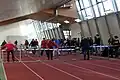 Azadi Indoor Stadium.