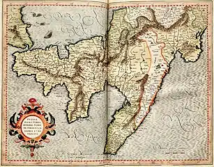 Carte des Pouilles.