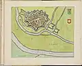Doesburg, vue générale en 1698.