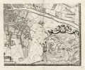 Extrait du plan de Jouvin de Rochefort (1672), fac-similé.