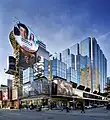 Vue sud-ouest de Yonge Street