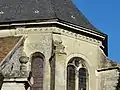 Détail du chevet.