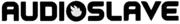 Logo écrit en lettres noires sur fond blanc.