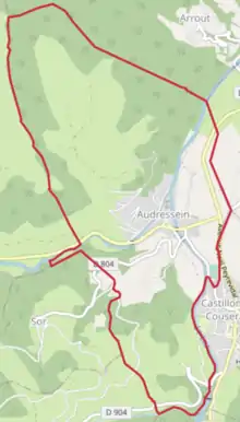 Carte OpenStreetMap