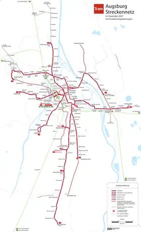 Image illustrative de l’article Tramway d'Augsbourg