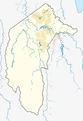 Voir sur la carte topographique du Territoire de la capitale australienne