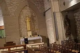 autel latéral.