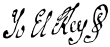 Signature de Charles&nbsp;IIICarlos III