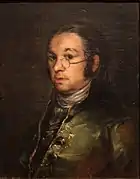 Autoportrait aux lunettes.