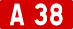 Cartouche de la route
