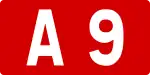 Cartouche de la route