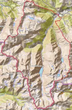 Carte topographique