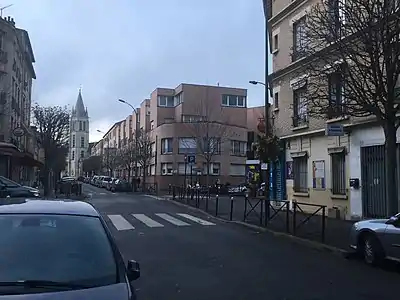 Avenue Danielle-Casanova à Vitry-sur-Seine.
