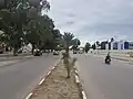 Entrée de la faculté depuis l'avenue Tahar-Haddad.
