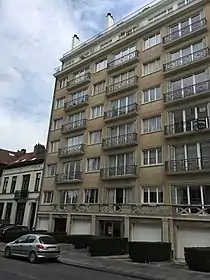 Partie sur Ixelles.
